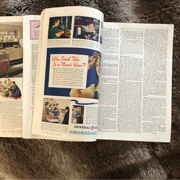 Good Housekeeping Magazine - 25 Cents - October 1942.  Very cool ads and history - Picture 16 of 16